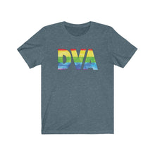 Load image into Gallery viewer, PRIDE in DVA - Unisex Jersey Short Sleeve Tee