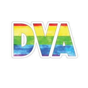 PRIDE in DVA - Kiss-Cut Stickers
