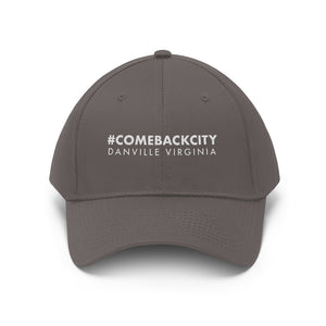 #Comeback City Danville Virginia - Unisex Twill Hat