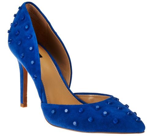 G.I.L.I. Leather Studded Pointed Toe Two-piece