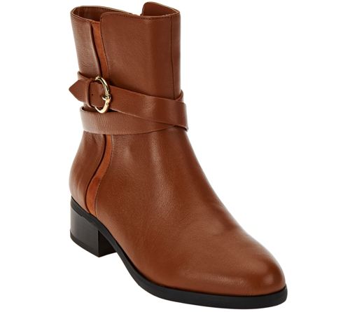 C. Wonder Tumbled Leather Mid-Calf Boots with