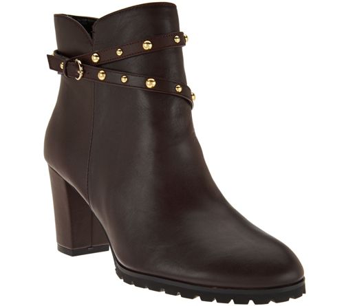 C. Wonder Leather Ankle Boots with