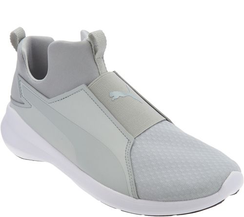 PUMA Mesh Slip-On Training Sneakers - Rebel Mid