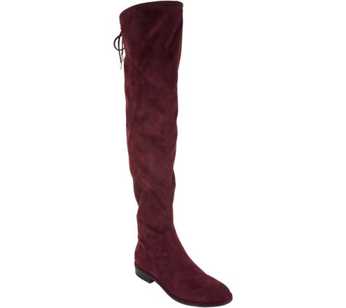 Marc Fisher Faux Suede or Velvet Over-the-Knee