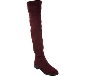 Franco Sarto Faux Suede Over-the-Knee Boots -