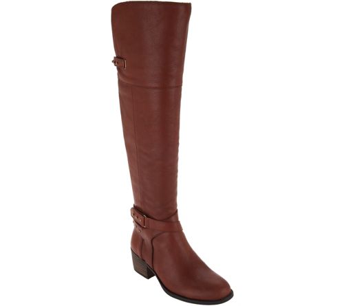 Vince Camuto Leather Medium Calf Tall Shaft