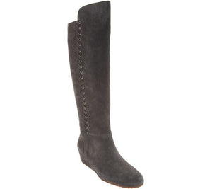 Isola Tall Suede Boots - Taveres